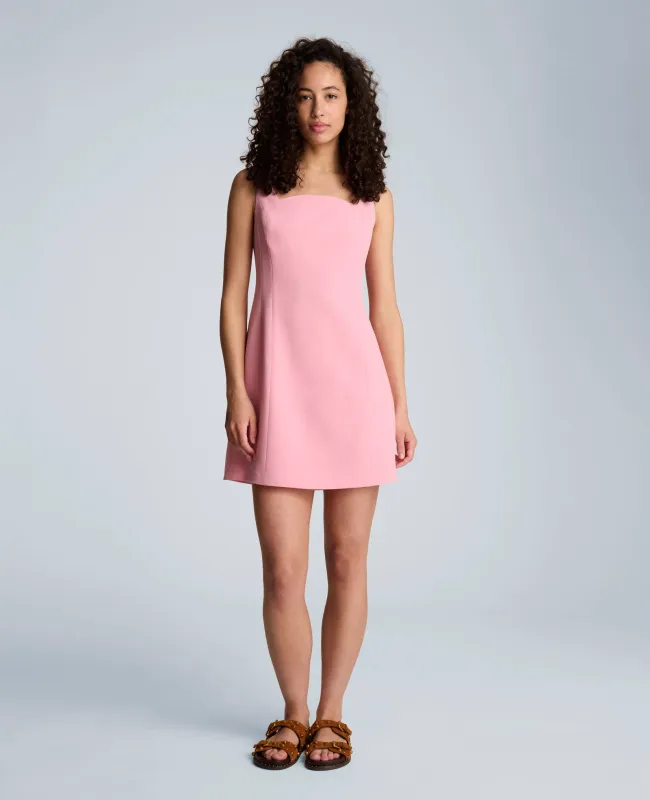 Sculpted Neck Mini Fit and Flare Dress sold by Kenneth Cole