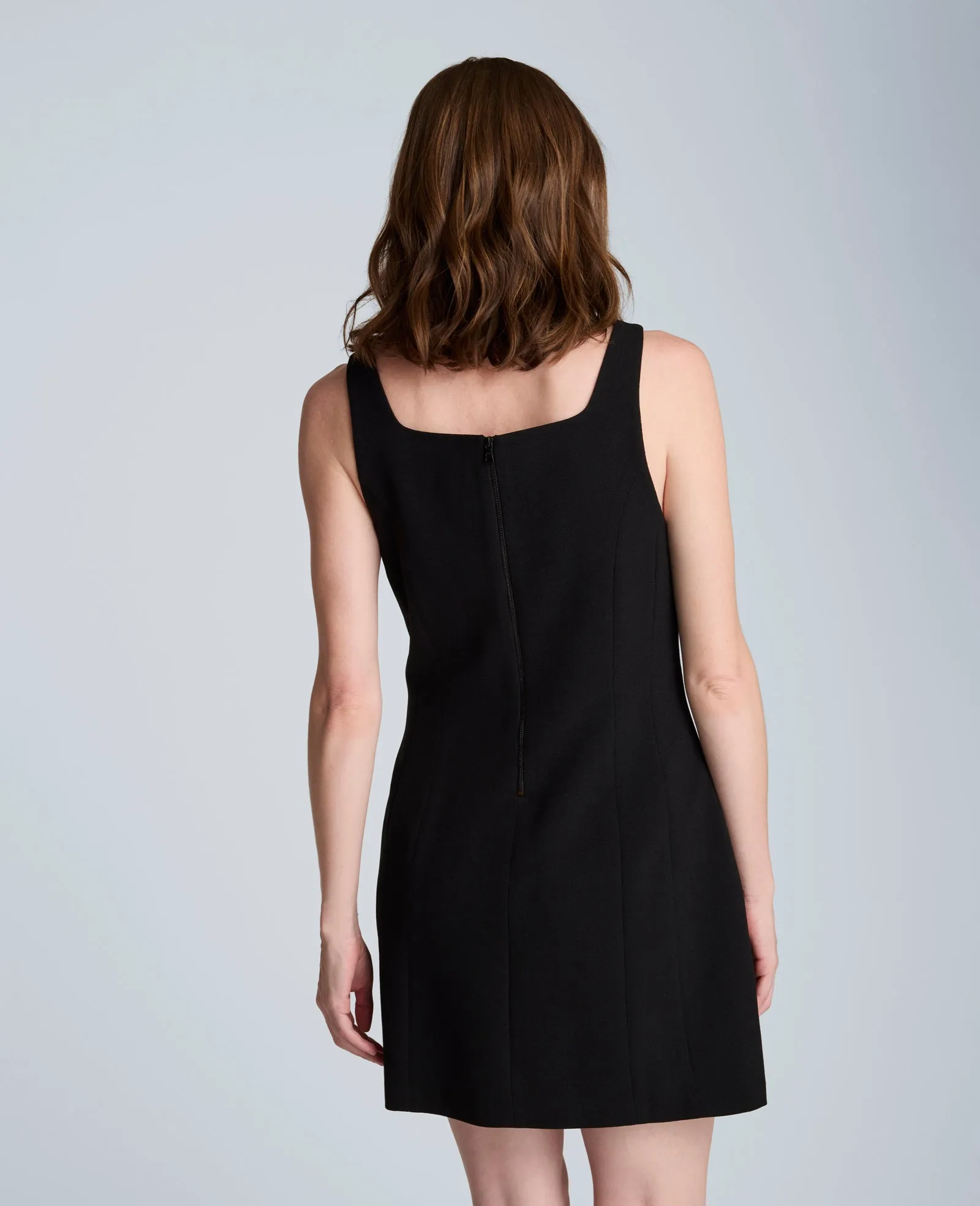 Sculpted Neck Mini Fit and Flare Dress sold by Kenneth Cole product image thumbnail 2