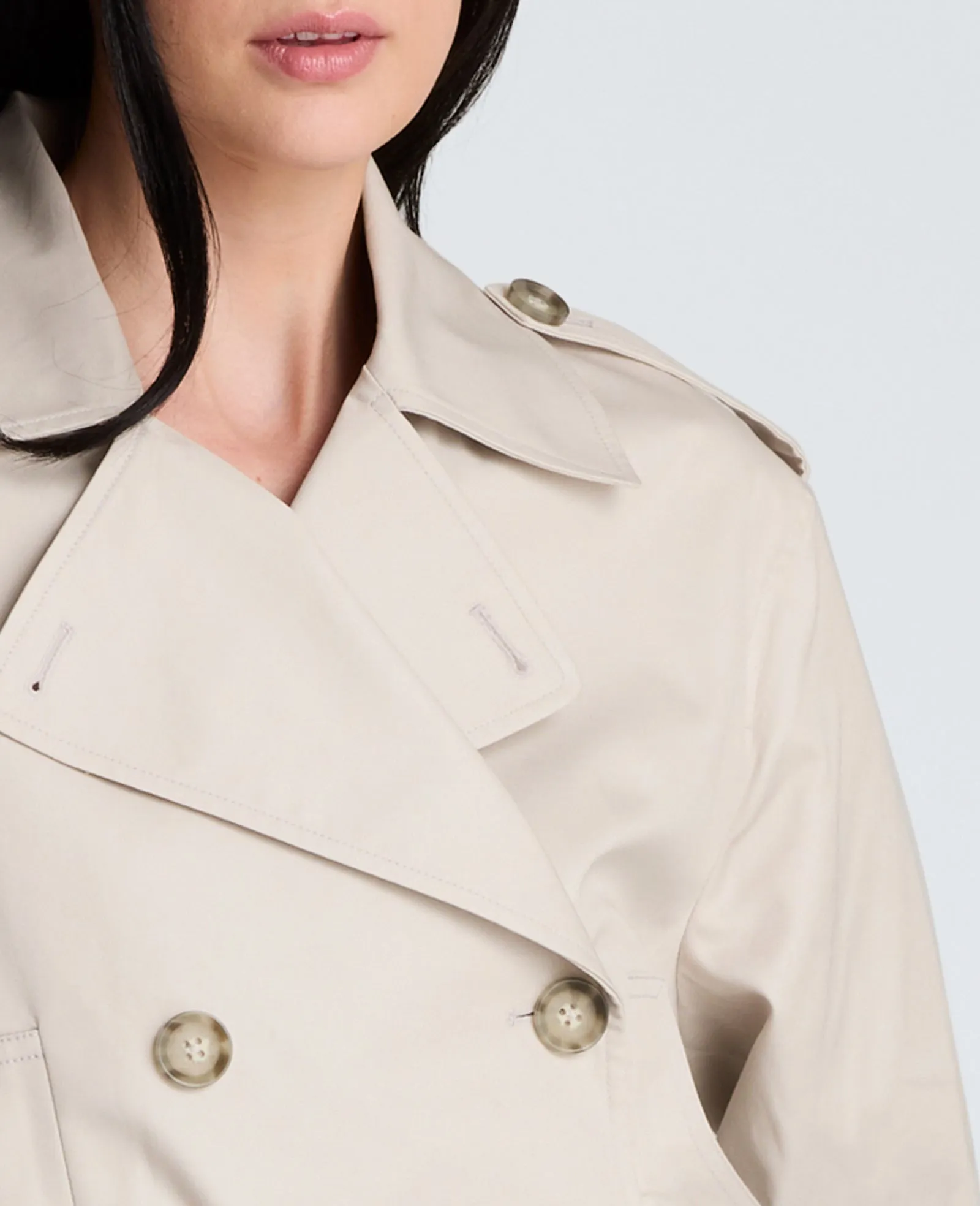 Drop Waist Trench with Belt sold by Kenneth Cole product image thumbnail 4