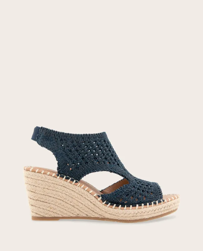 GENTLE SOULS - Cody Knit Espadrille Wedge sold by Kenneth Cole