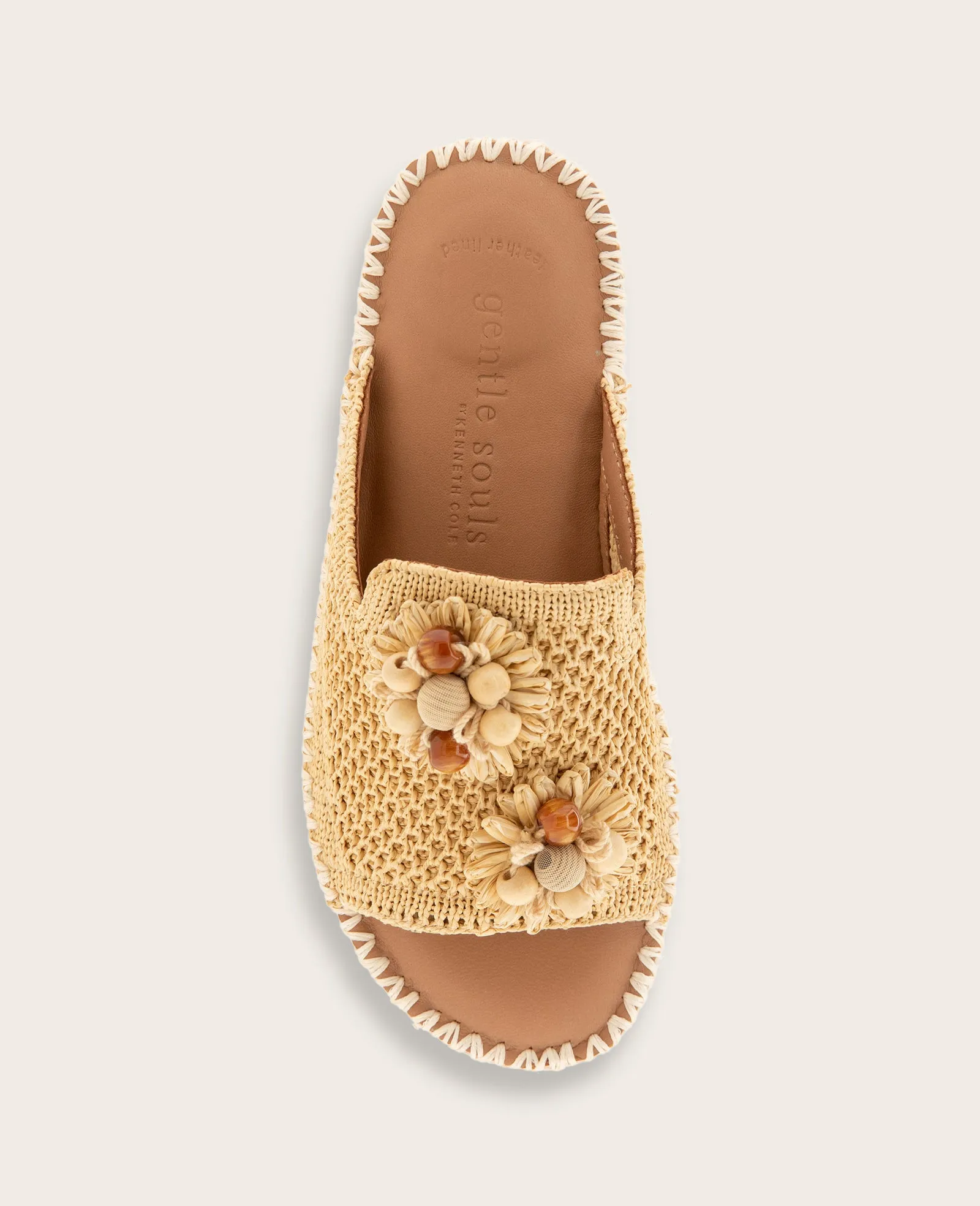 GENTLE SOULS - Leilani Flower Knit Platform Slip On Sandal sold by Kenneth Cole product image thumbnail 3