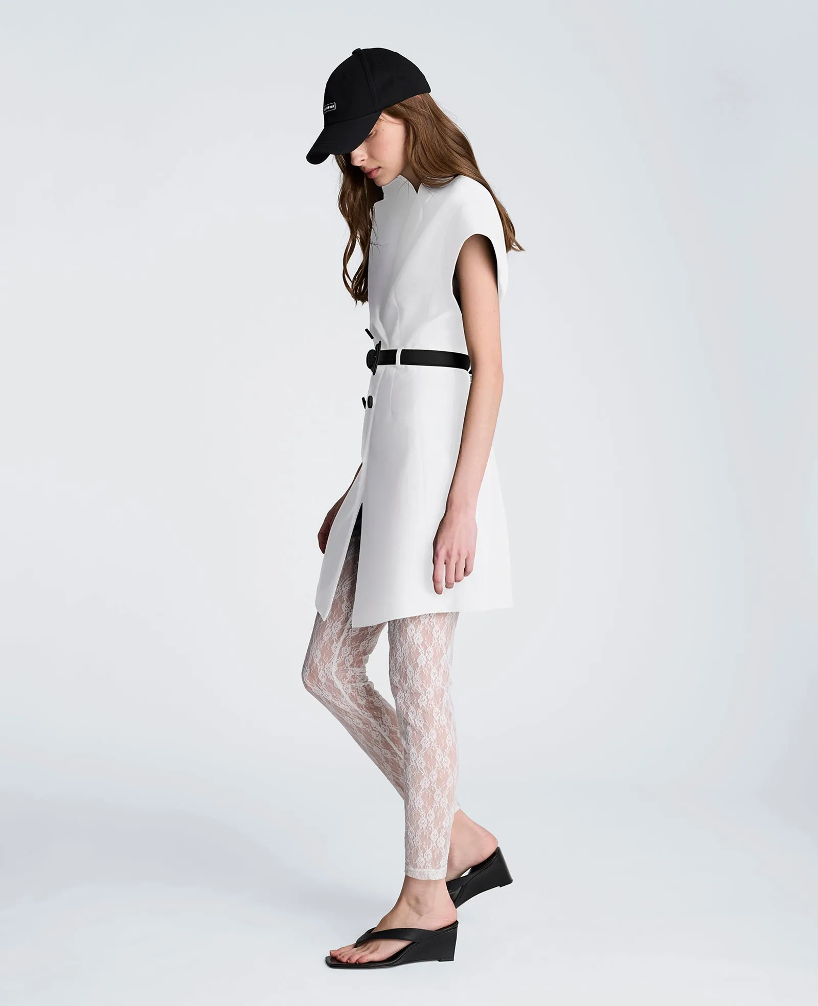 Drop Shoulder Mini Trench Jacket Dress sold by Kenneth Cole product image thumbnail 5