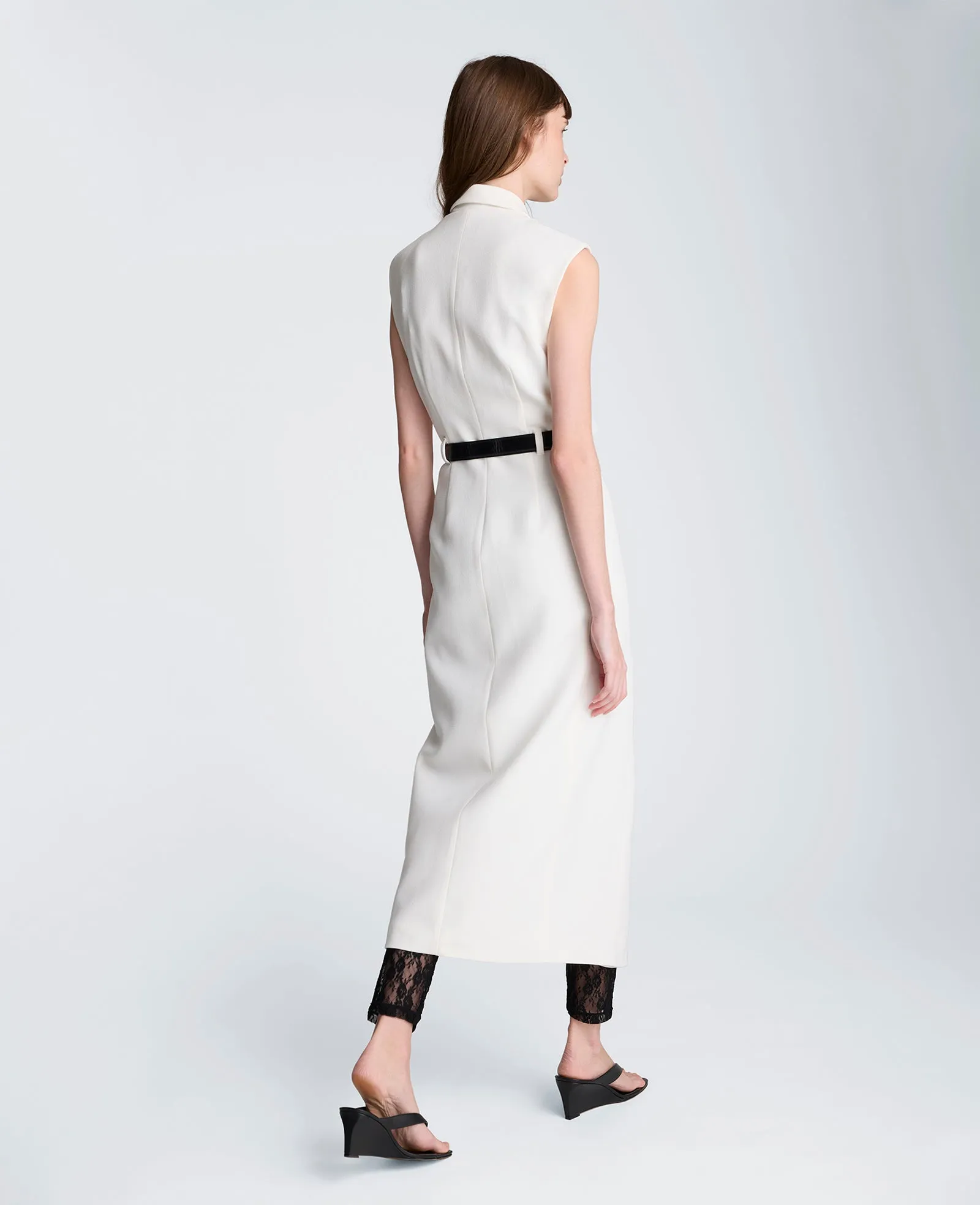 Sleeveless Modern Midi Trench Dress sold by Kenneth Cole product image thumbnail 4