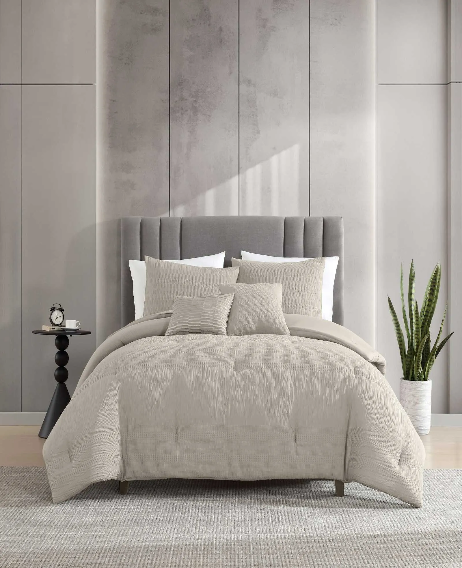 Variegated Waffle Comforter Set sold by Kenneth Cole
