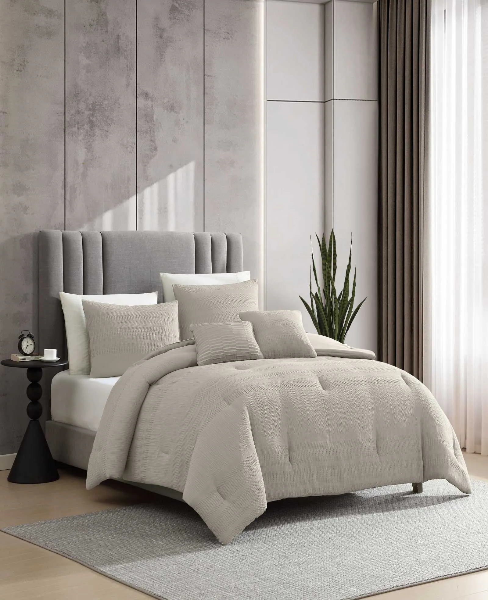 Variegated Waffle Comforter Set sold by Kenneth Cole product image thumbnail 2