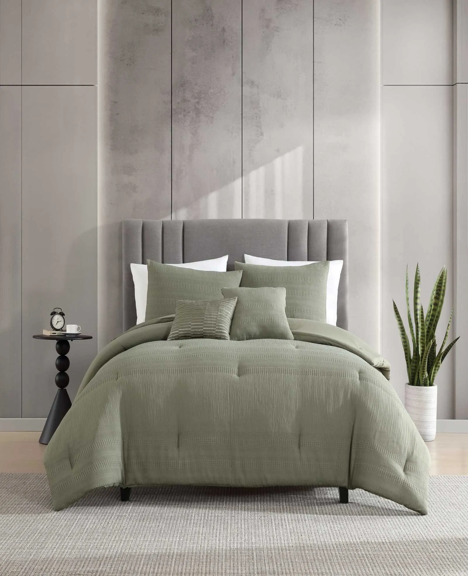 Variegated Waffle Comforter Set sold by Kenneth Cole