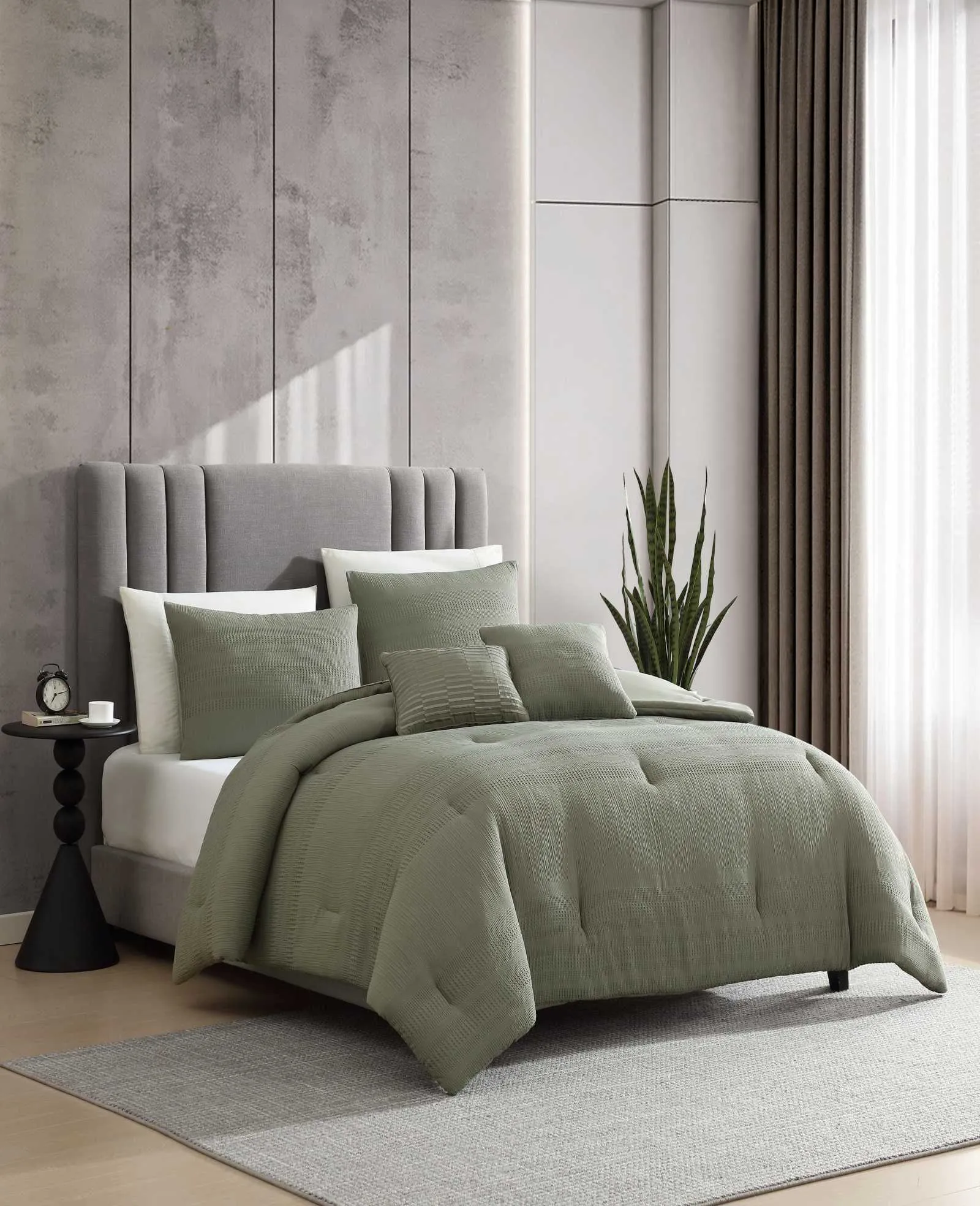 Variegated Waffle Comforter Set sold by Kenneth Cole product image thumbnail 2