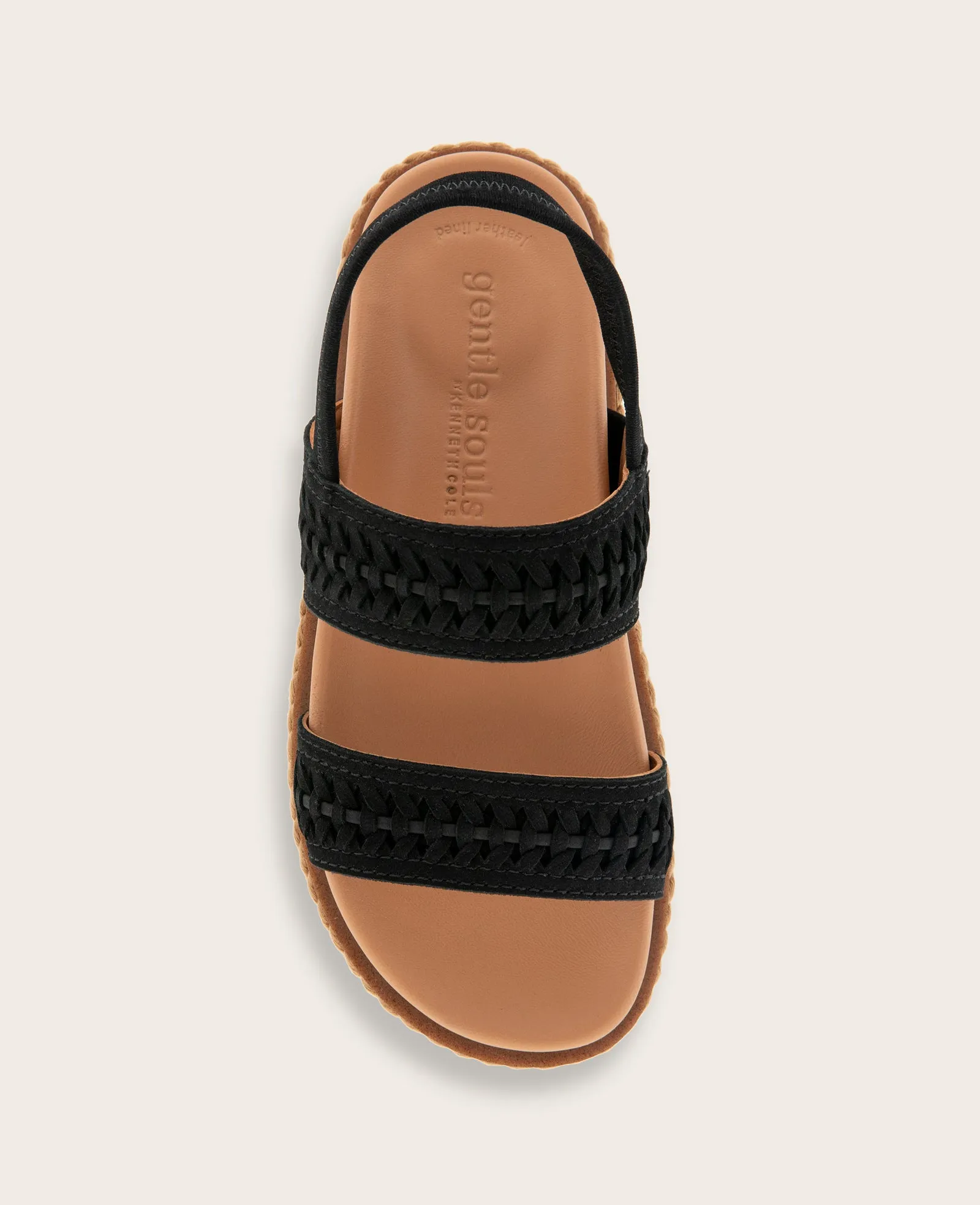 GENTLE SOULS - Nico Nubuck Whip Stitch Band Sandal sold by Kenneth Cole product image thumbnail 3