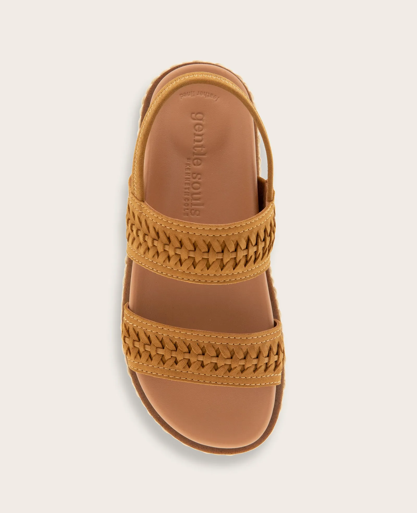 GENTLE SOULS - Nico Nubuck Whip Stitch Band Sandal sold by Kenneth Cole product image thumbnail 3