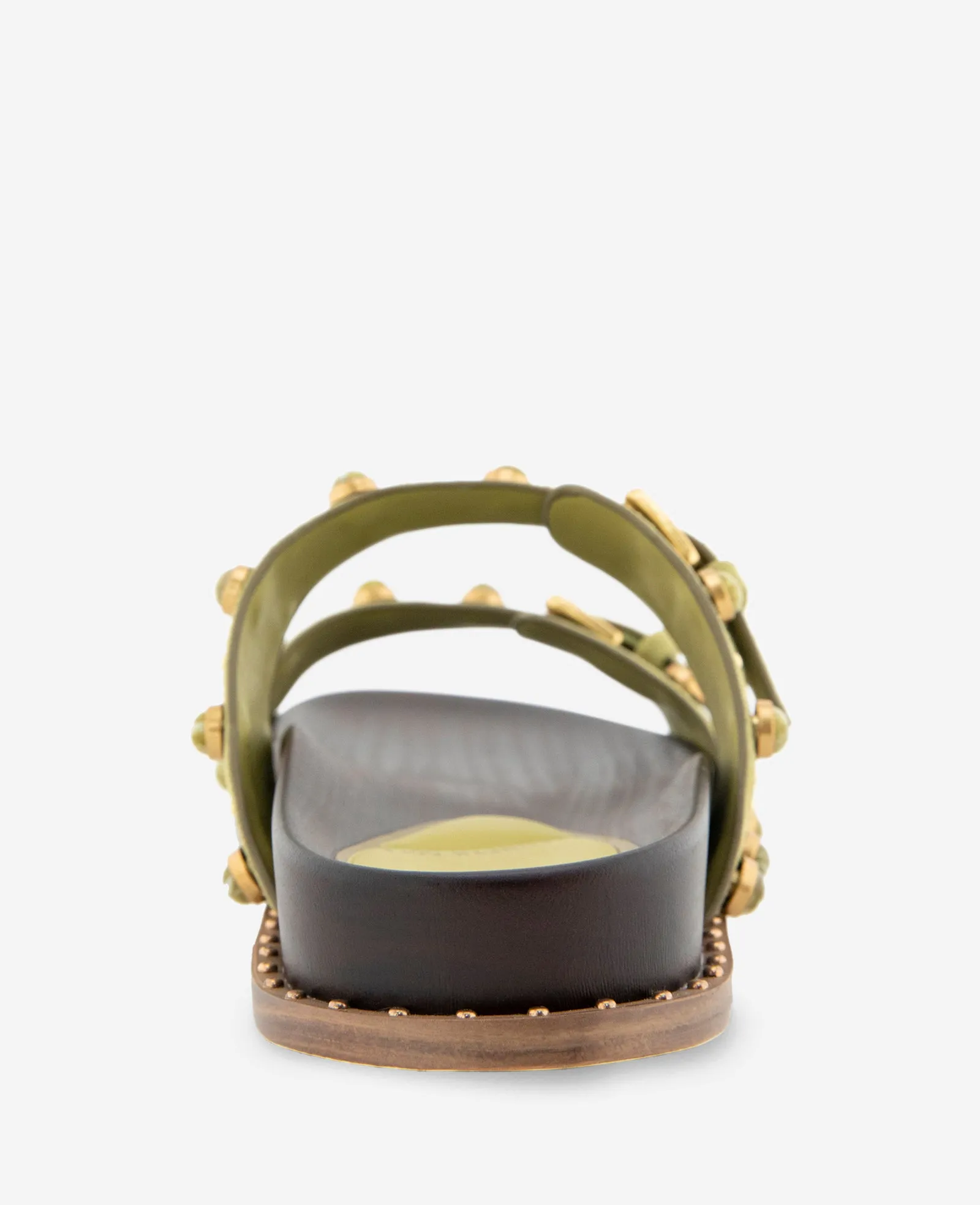 Deardra Suede Double Band Buckle Slide sold by Kenneth Cole product image thumbnail 4