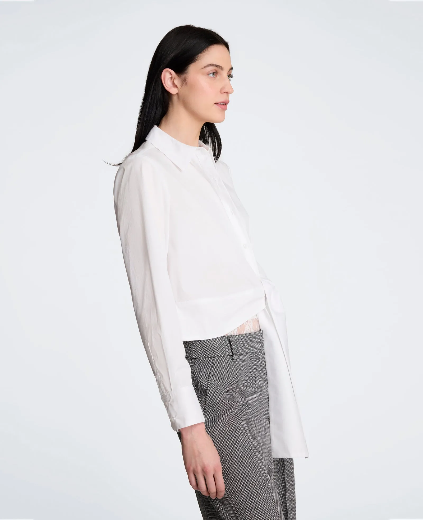 Long Sleeve Shirt with Wide Tie Waist sold by Kenneth Cole product image thumbnail 3