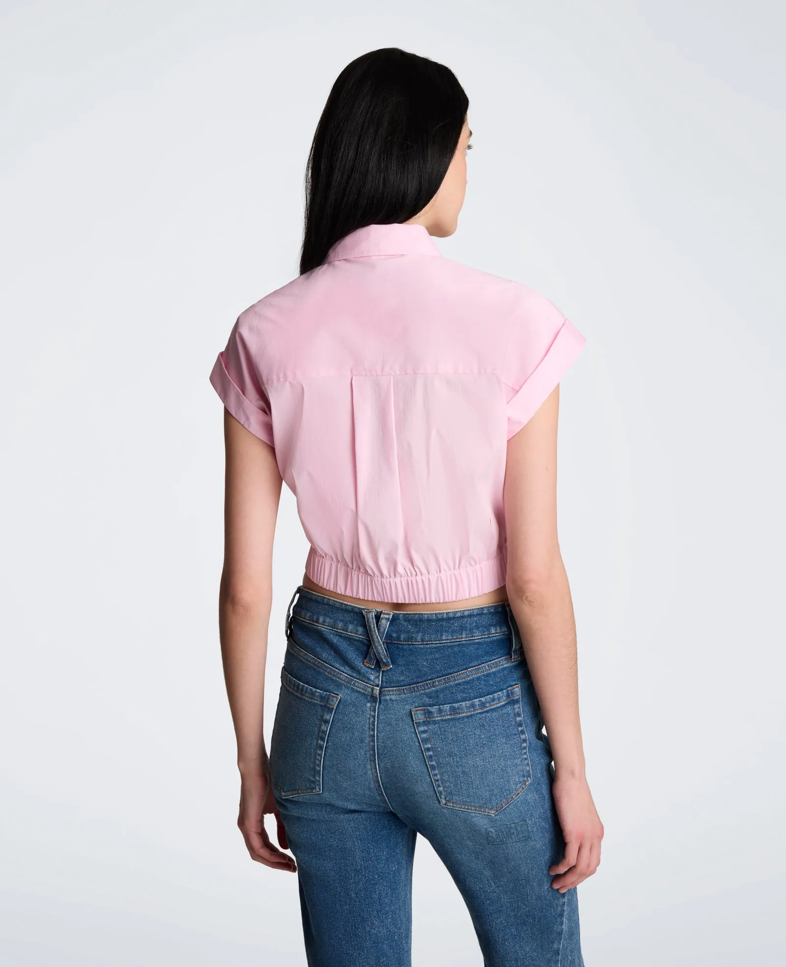 Cropped Short Sleeve Shirt sold by Kenneth Cole product image thumbnail 2