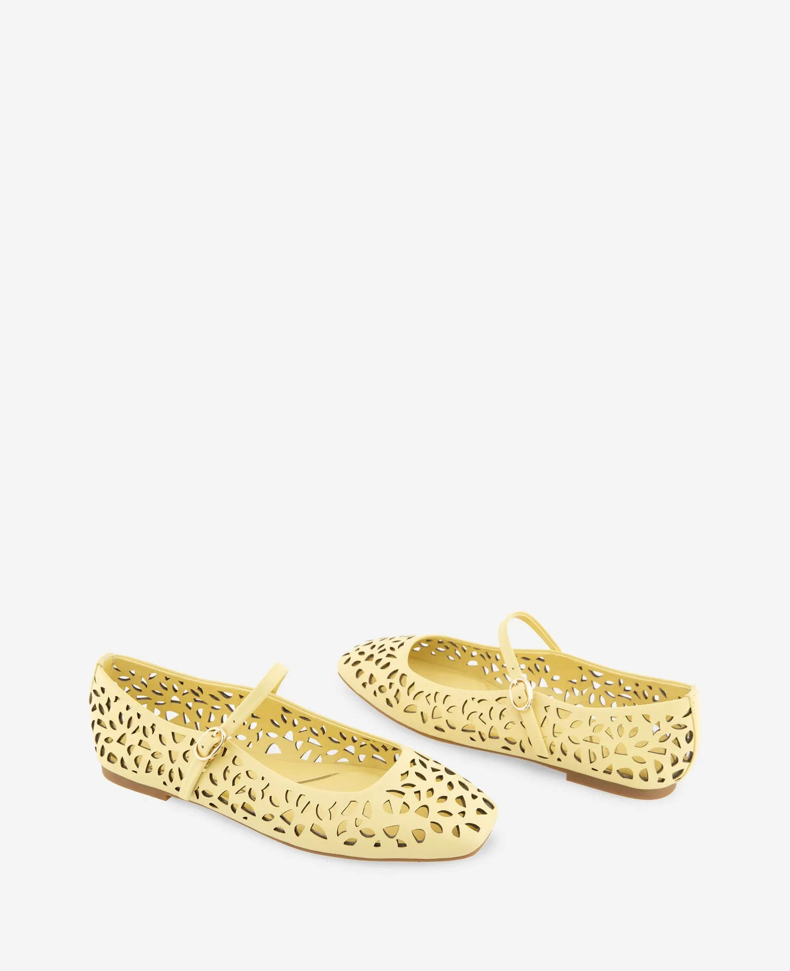 Jasper Perforated Leather Ballet Flat sold by Kenneth Cole product image thumbnail 2