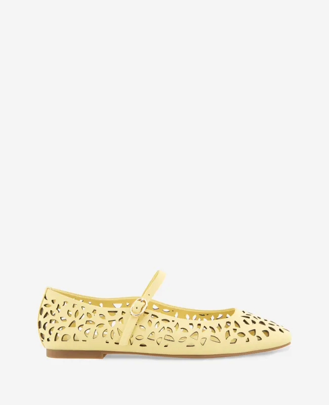 Jasper Perforated Leather Ballet Flat sold by Kenneth Cole