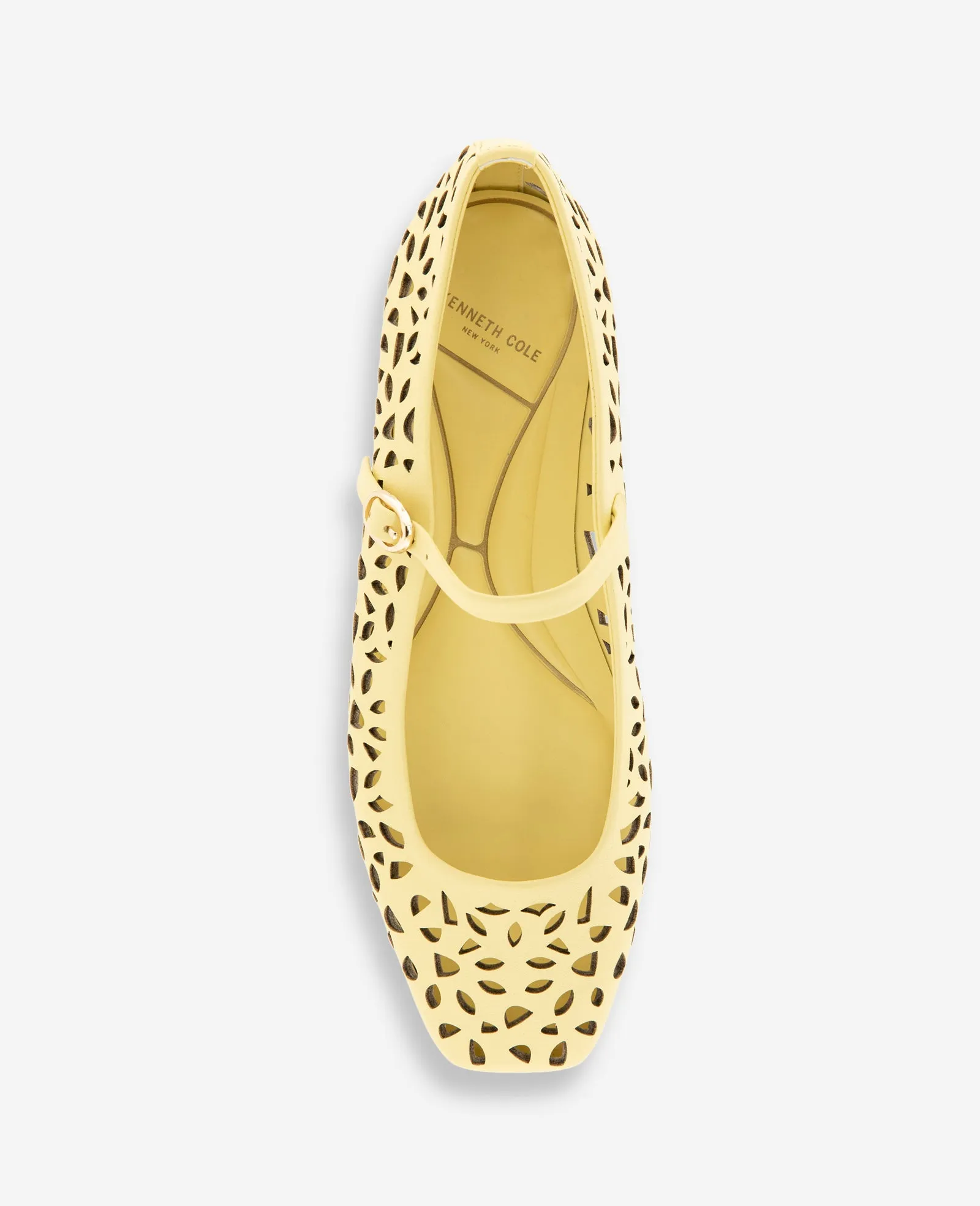 Jasper Perforated Leather Ballet Flat sold by Kenneth Cole product image thumbnail 3
