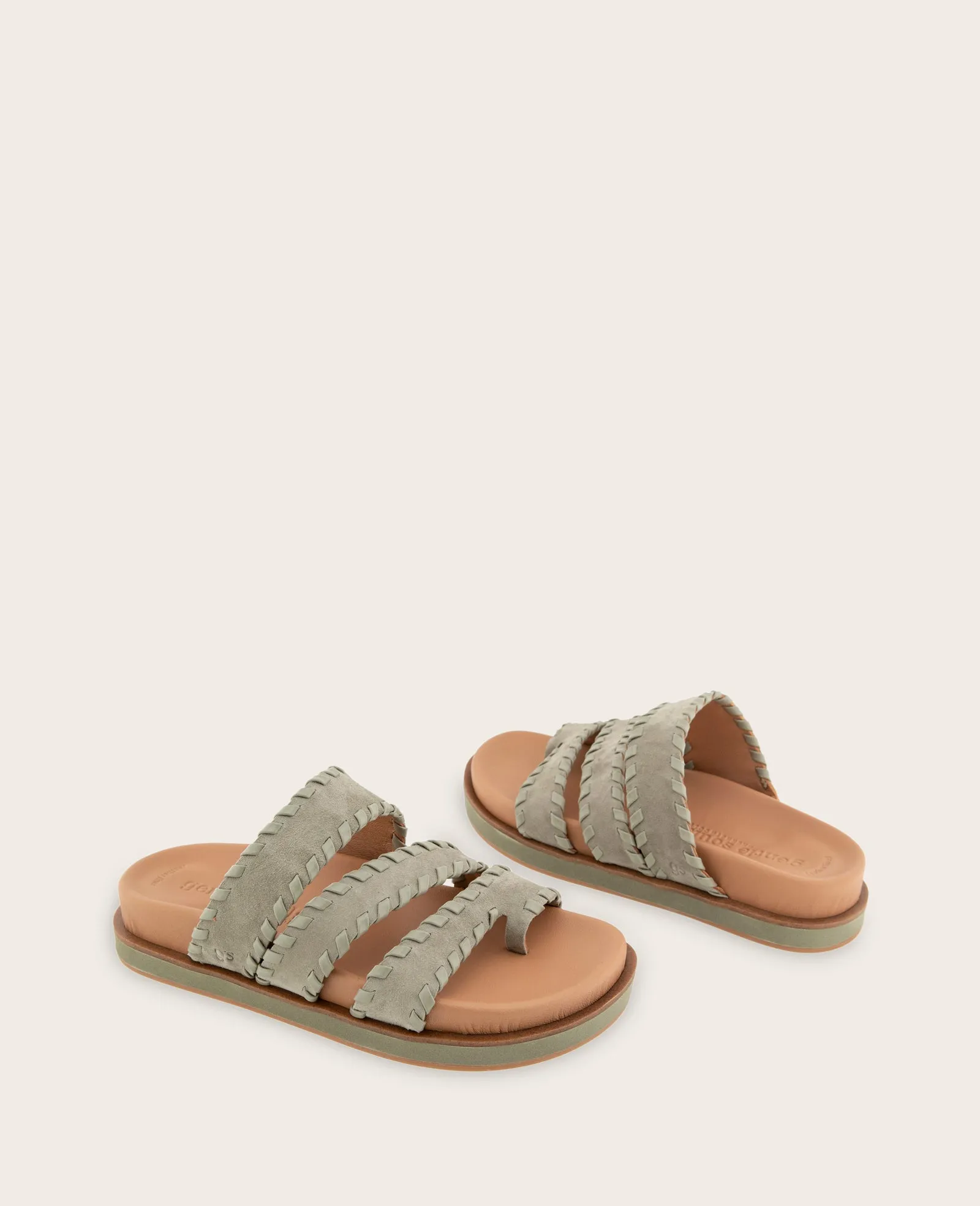 GENTLE SOULS - Niles Suede Whip Stitch band Sandal sold by Kenneth Cole product image thumbnail 2