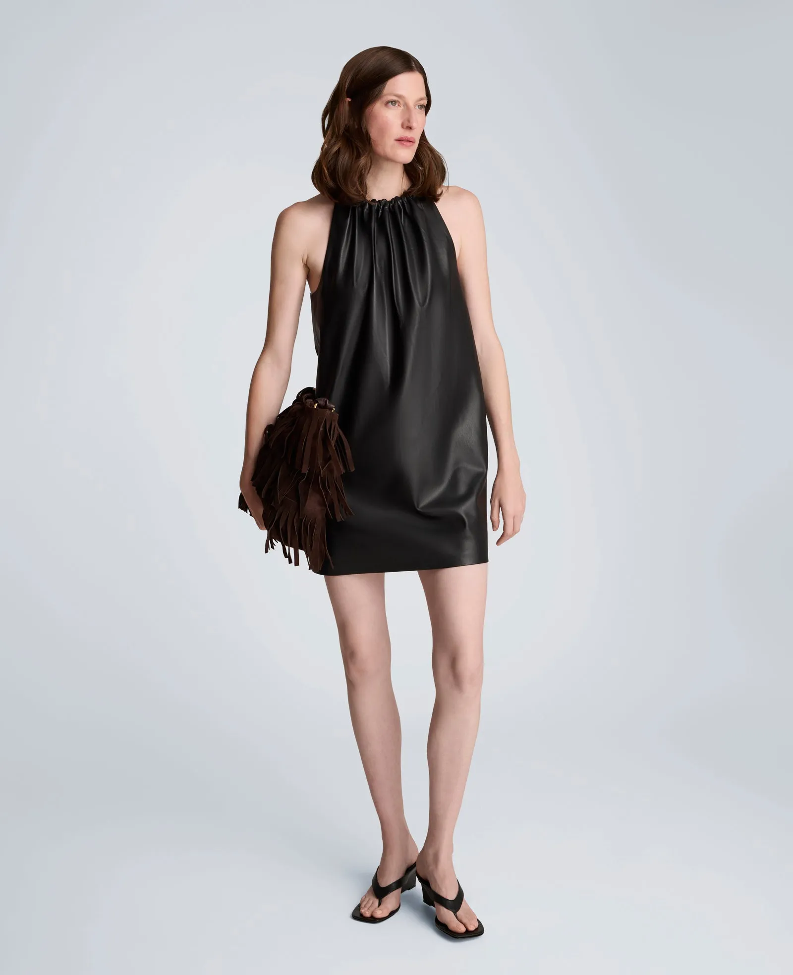 Gathered Halter Neck Mini Dress sold by Kenneth Cole product image thumbnail 3