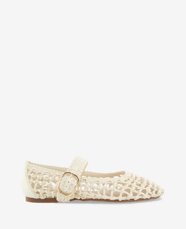 Tessa Woven Knotted Ballet Flat sold by Kenneth Cole