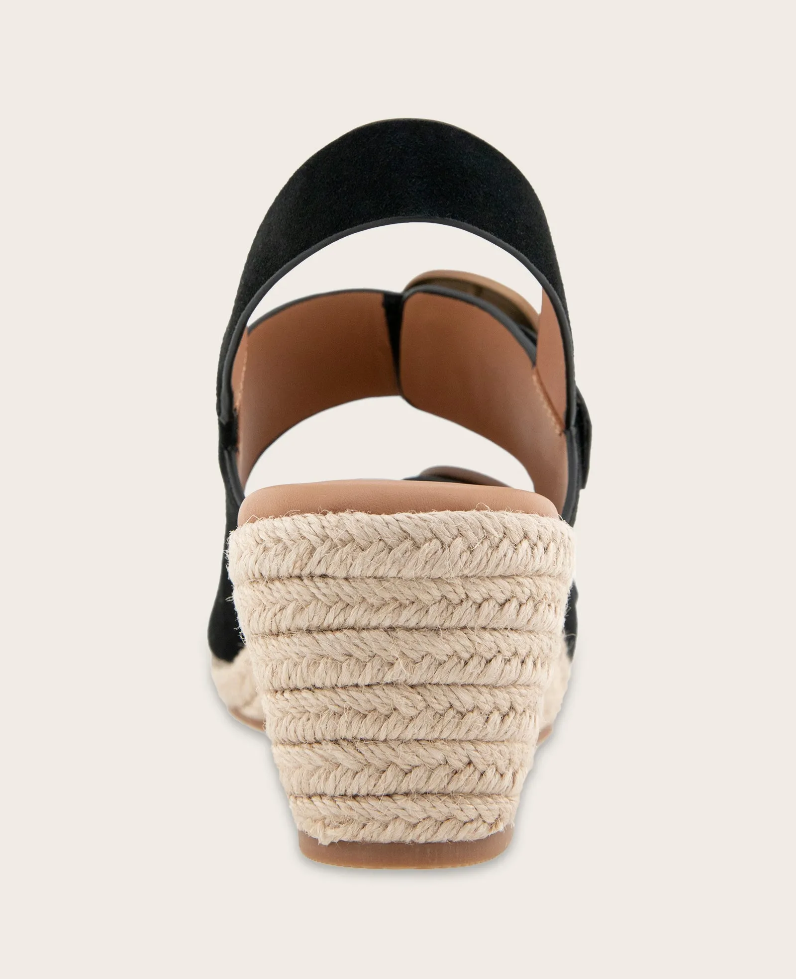 GENTLE SOULS - Greca Suede Two Band Buckle Wedge sold by Kenneth Cole product image thumbnail 4