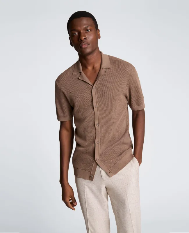 Knit Camp Shirt sold by Kenneth Cole