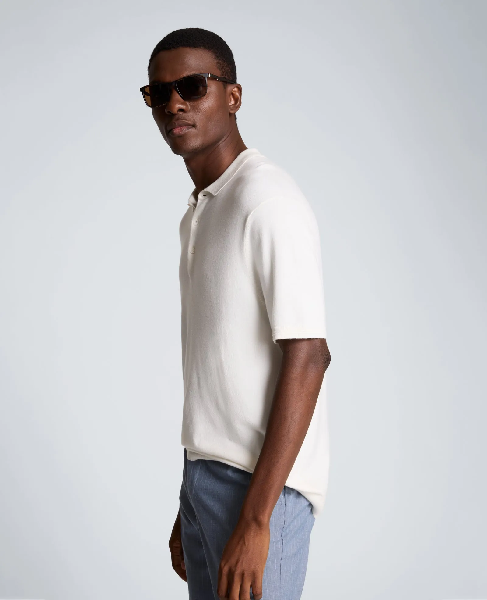 Short Sleeve Polo Sweater sold by Kenneth Cole product image thumbnail 3