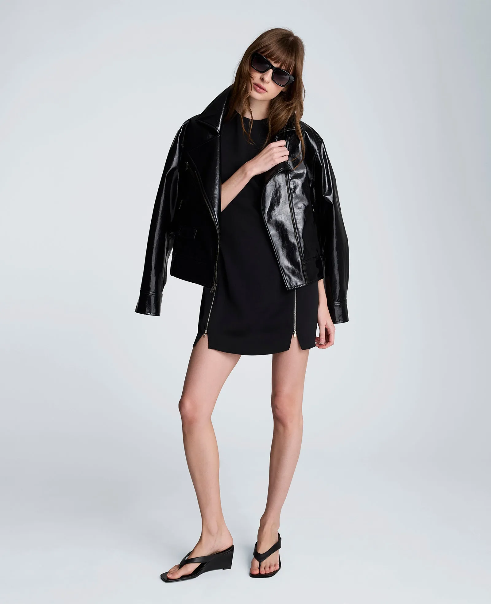 Zipper Detail Mini Dress sold by Kenneth Cole product image thumbnail 5