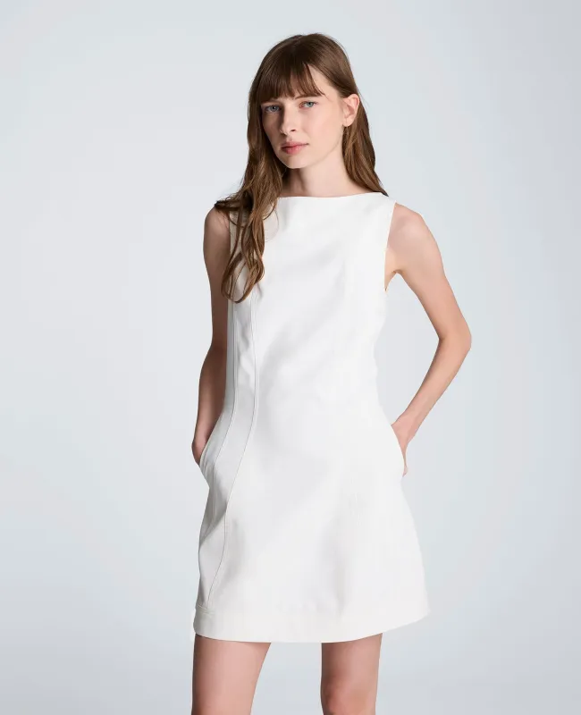 Boat Neck Sculpt Mini Dress made by Kenneth Cole