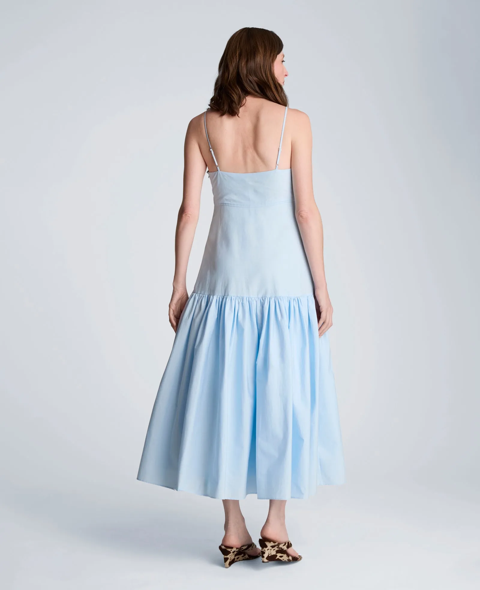Sweetheart Bubble Flounce Midi Dress sold by Kenneth Cole product image thumbnail 3