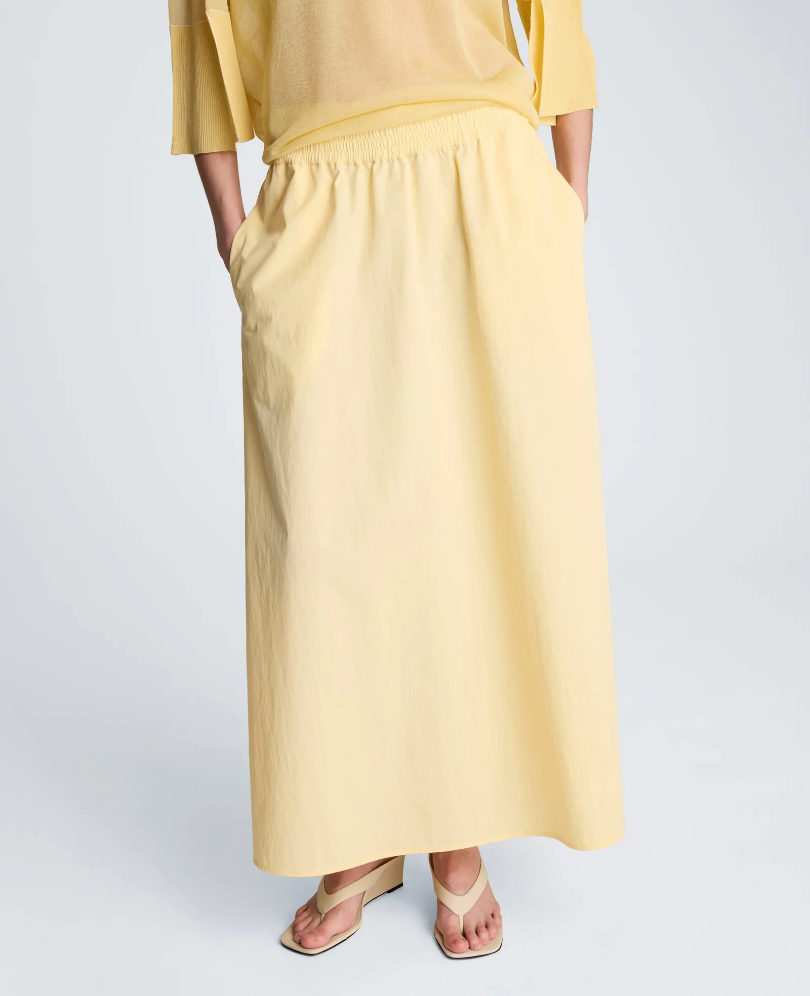 Pull On Maxi Skirt with Side Slits sold by Kenneth Cole product image thumbnail 4