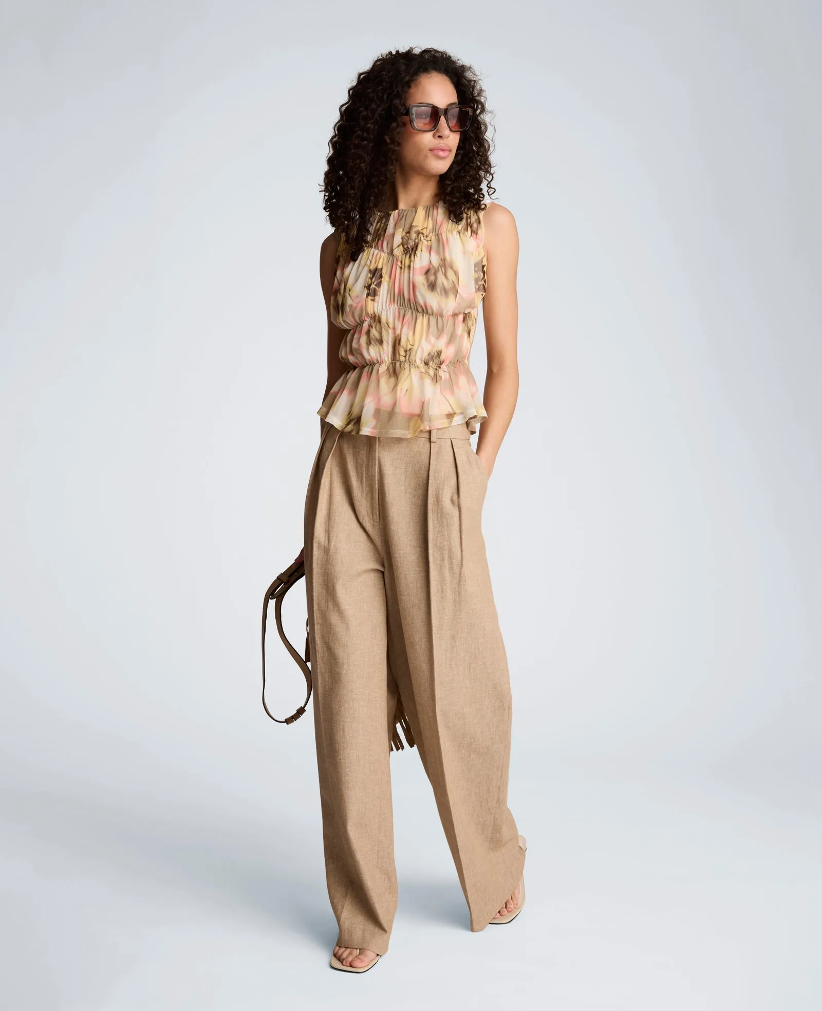 Mesh Front Ruch Tank sold by Kenneth Cole product image thumbnail 5