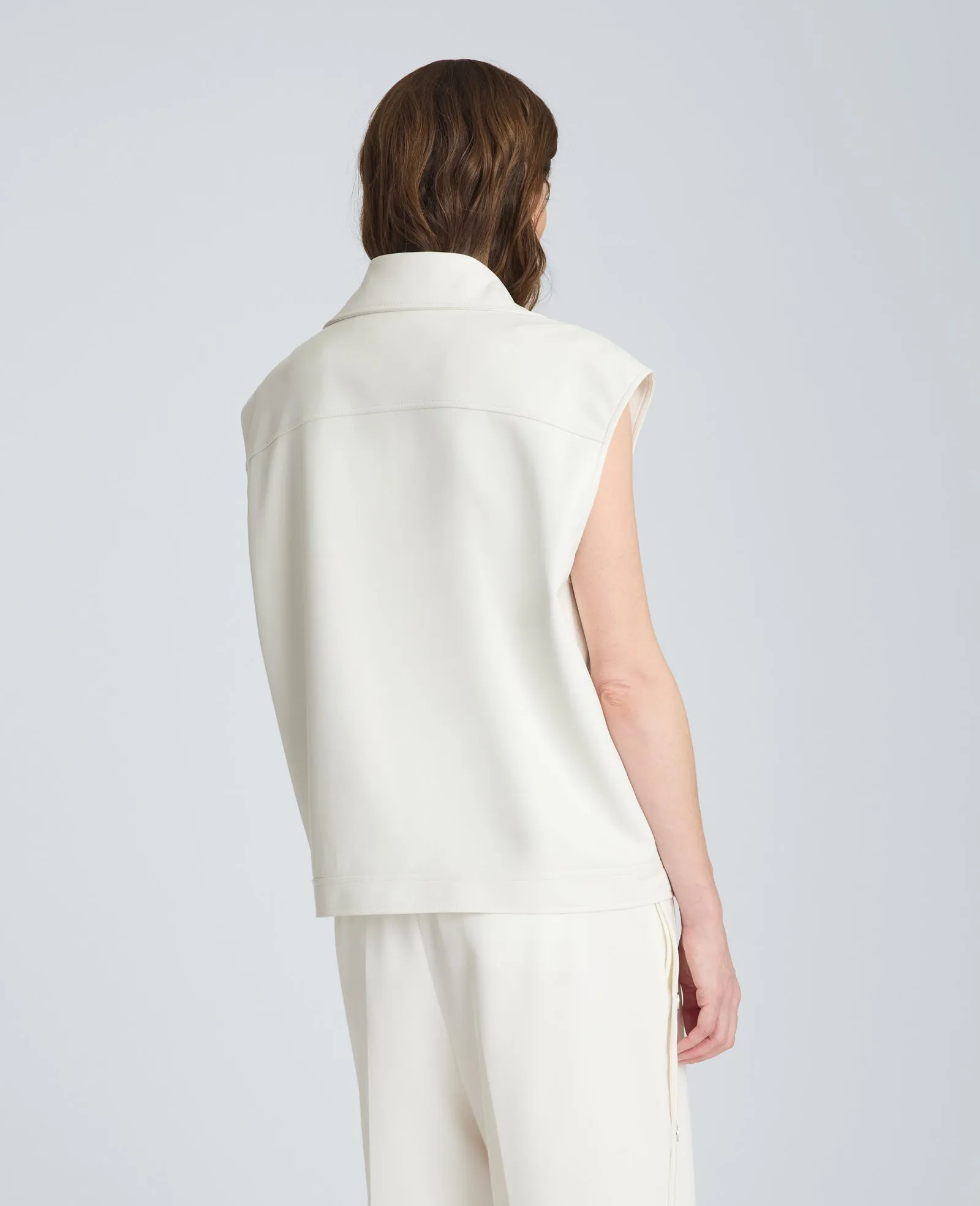 Boxy Fit Moto Vest sold by Kenneth Cole product image thumbnail 2