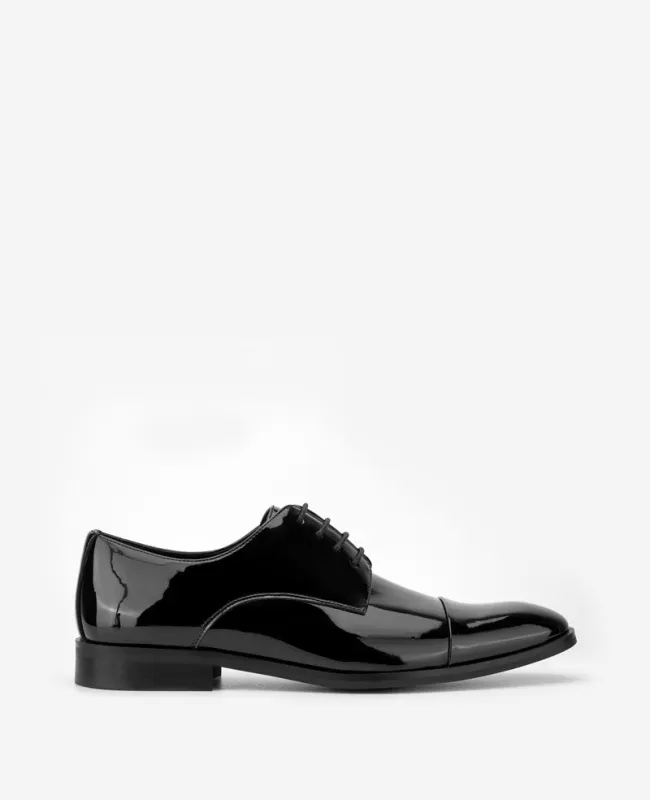 Hezner Patent Cap Toe Oxford made by Marc Fisher
