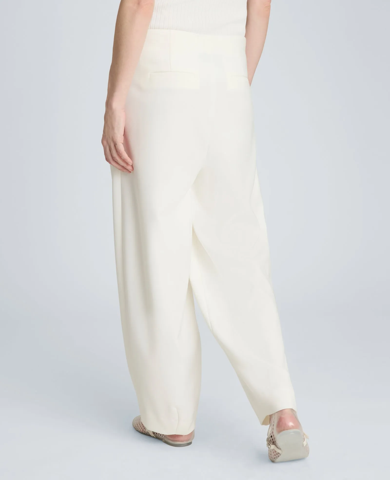 High Rise Fly Front Tapered Leg Pant sold by Kenneth Cole product image thumbnail 2