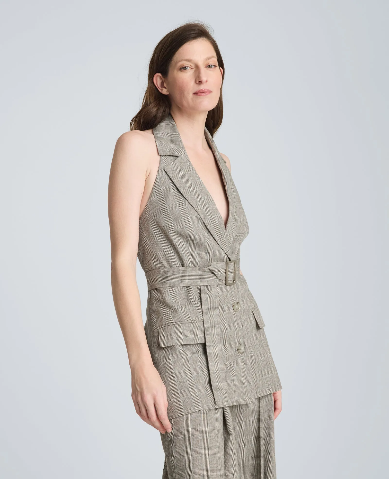 Halter Vest with Belt sold by Kenneth Cole product image thumbnail 3