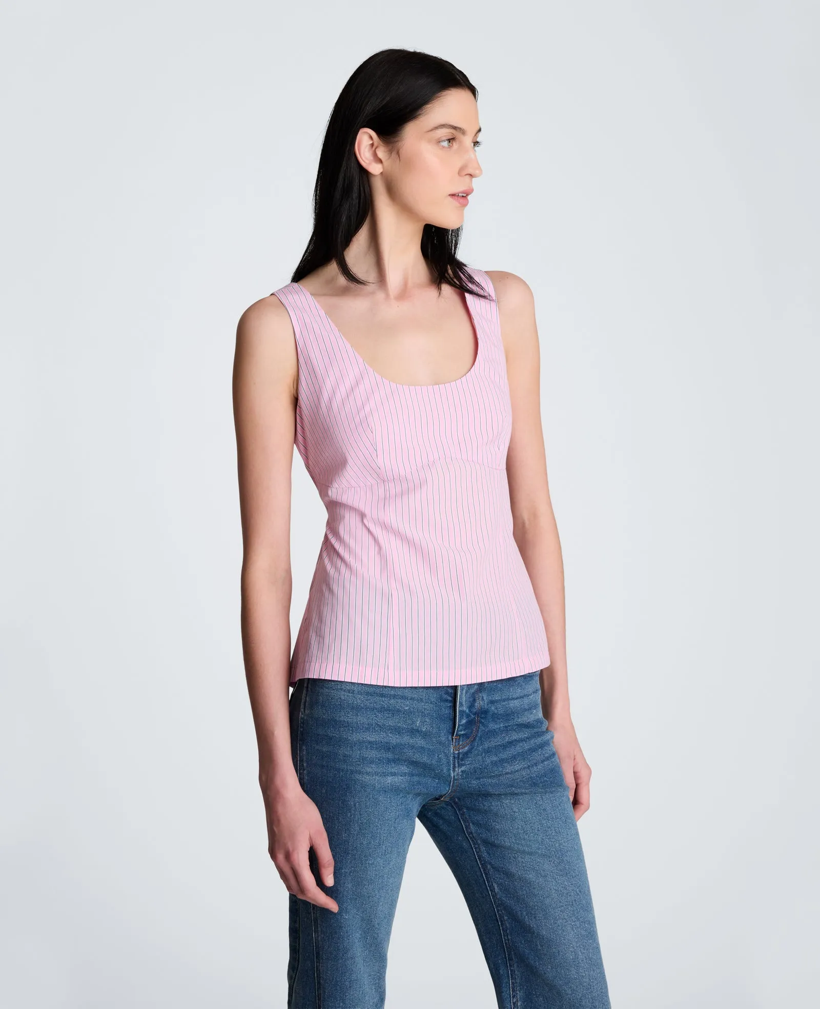 Fitted Sleeveless Bodice with Cut Out Back sold by Kenneth Cole