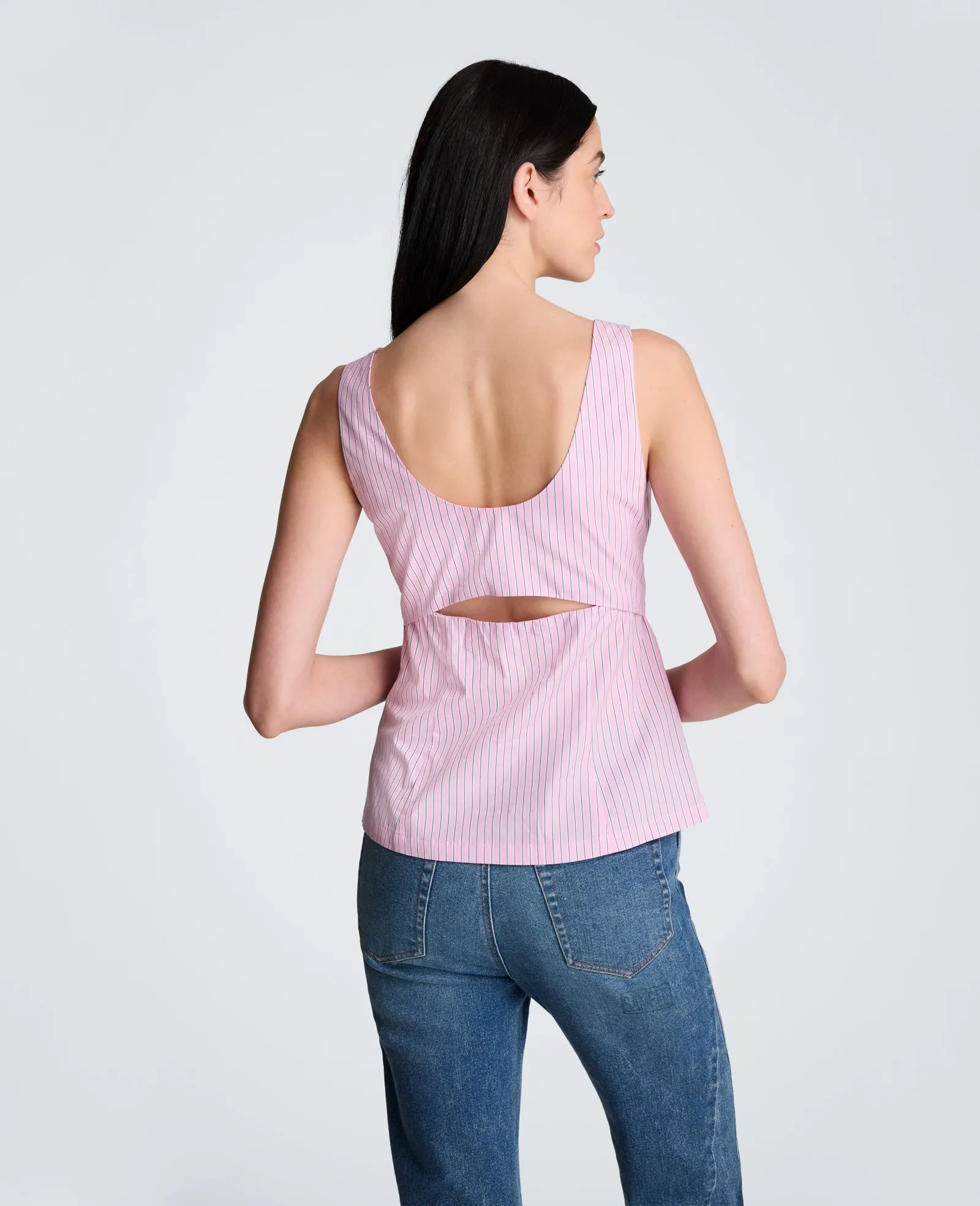Fitted Sleeveless Bodice with Cut Out Back sold by Kenneth Cole product image thumbnail 2