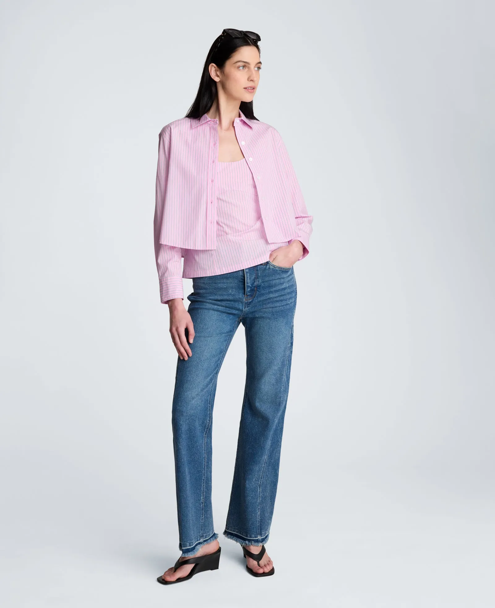 Fitted Sleeveless Bodice with Cut Out Back sold by Kenneth Cole product image thumbnail 4