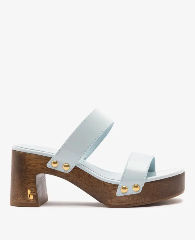 Larroudé x Kenneth Cole: Sandal Maya Patent Leather made by Larroude
