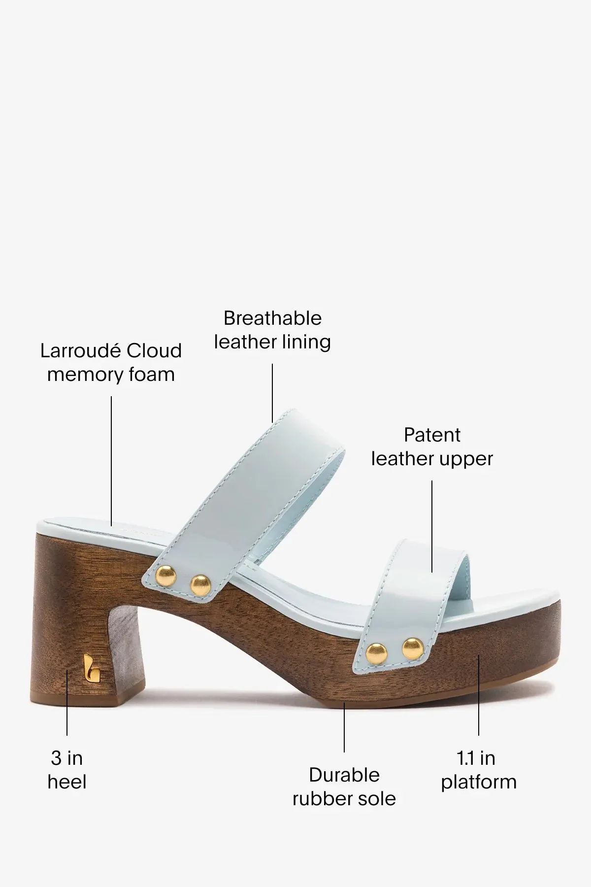 Larroudé x Kenneth Cole: Sandal Maya Patent Leather sold by Kenneth Cole product image thumbnail 5