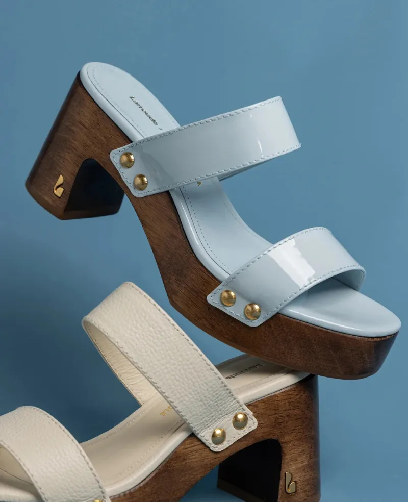 Larroudé x Kenneth Cole: Sandal Maya Patent Leather sold by Kenneth Cole product image thumbnail 2