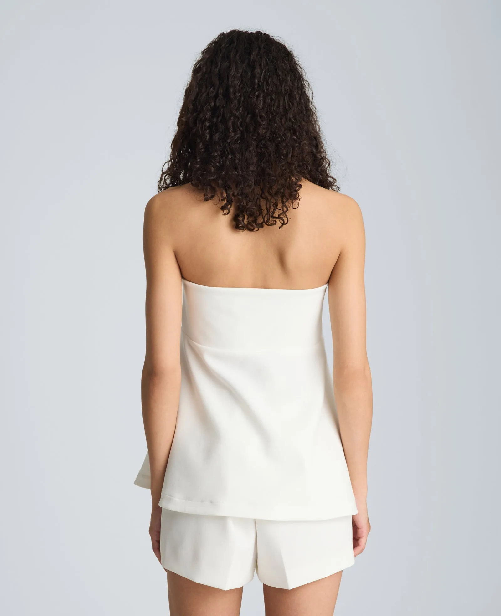 Peplum Strapless Top sold by Kenneth Cole product image thumbnail 2