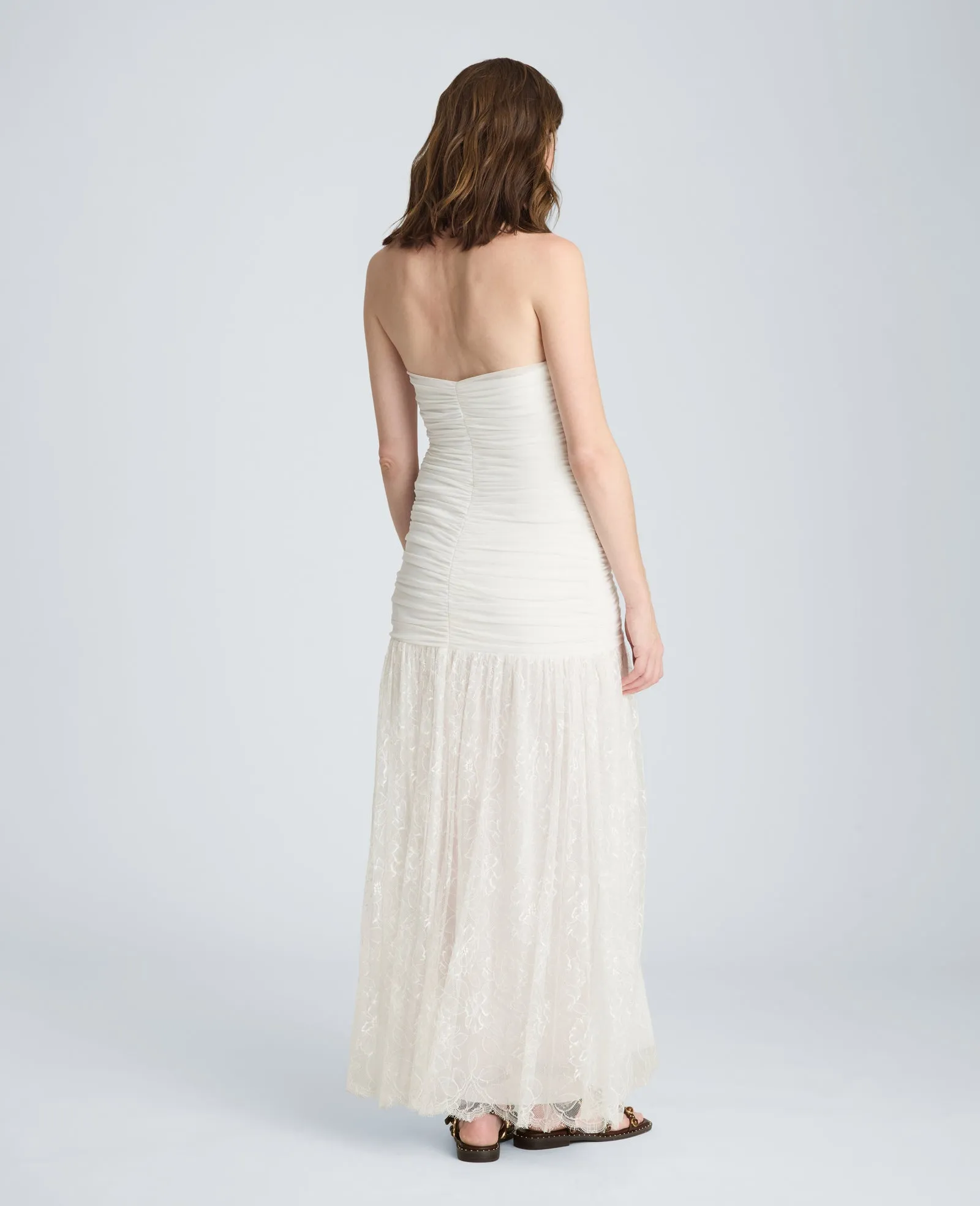 Strapless Mesh Maxi Dress sold by Kenneth Cole product image thumbnail 2