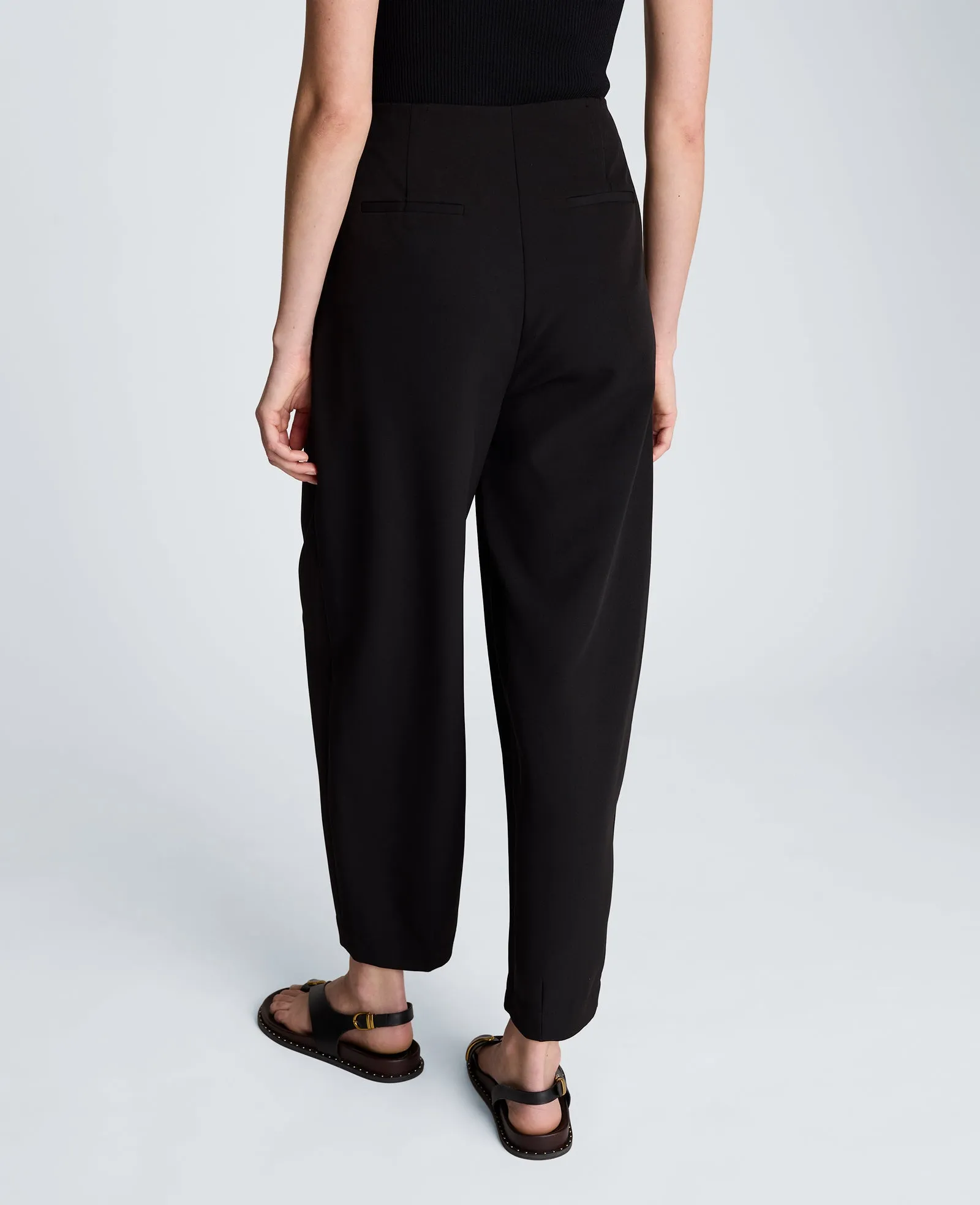 Fly Front Tapered Leg High Waisted Pleated Pant sold by Kenneth Cole product image thumbnail 2