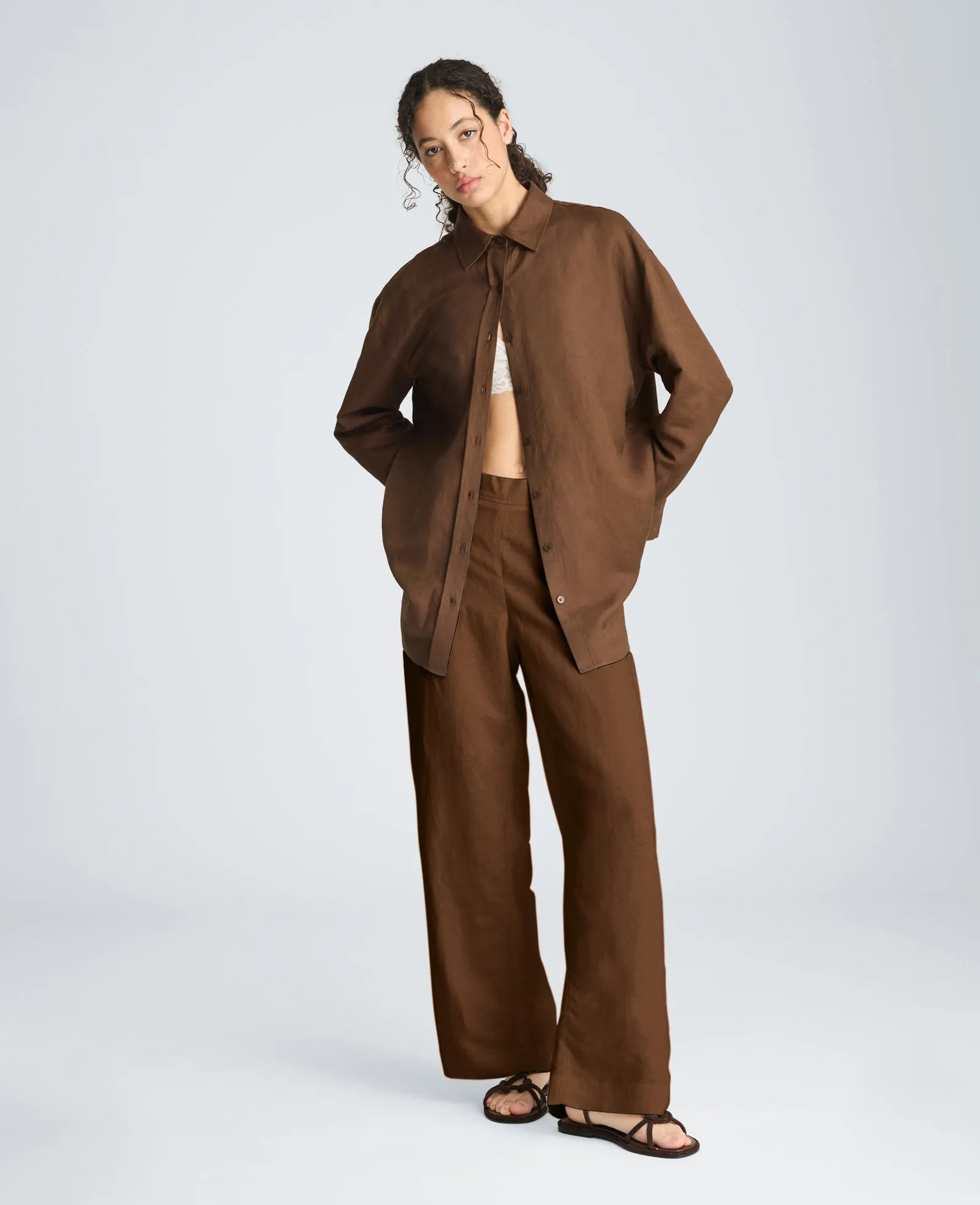 Pull On Wide Leg Pant sold by Kenneth Cole product image thumbnail 4