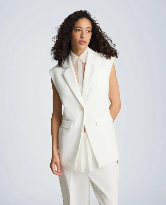 Layered Vest with Detachable Shirt made by Kenneth Cole