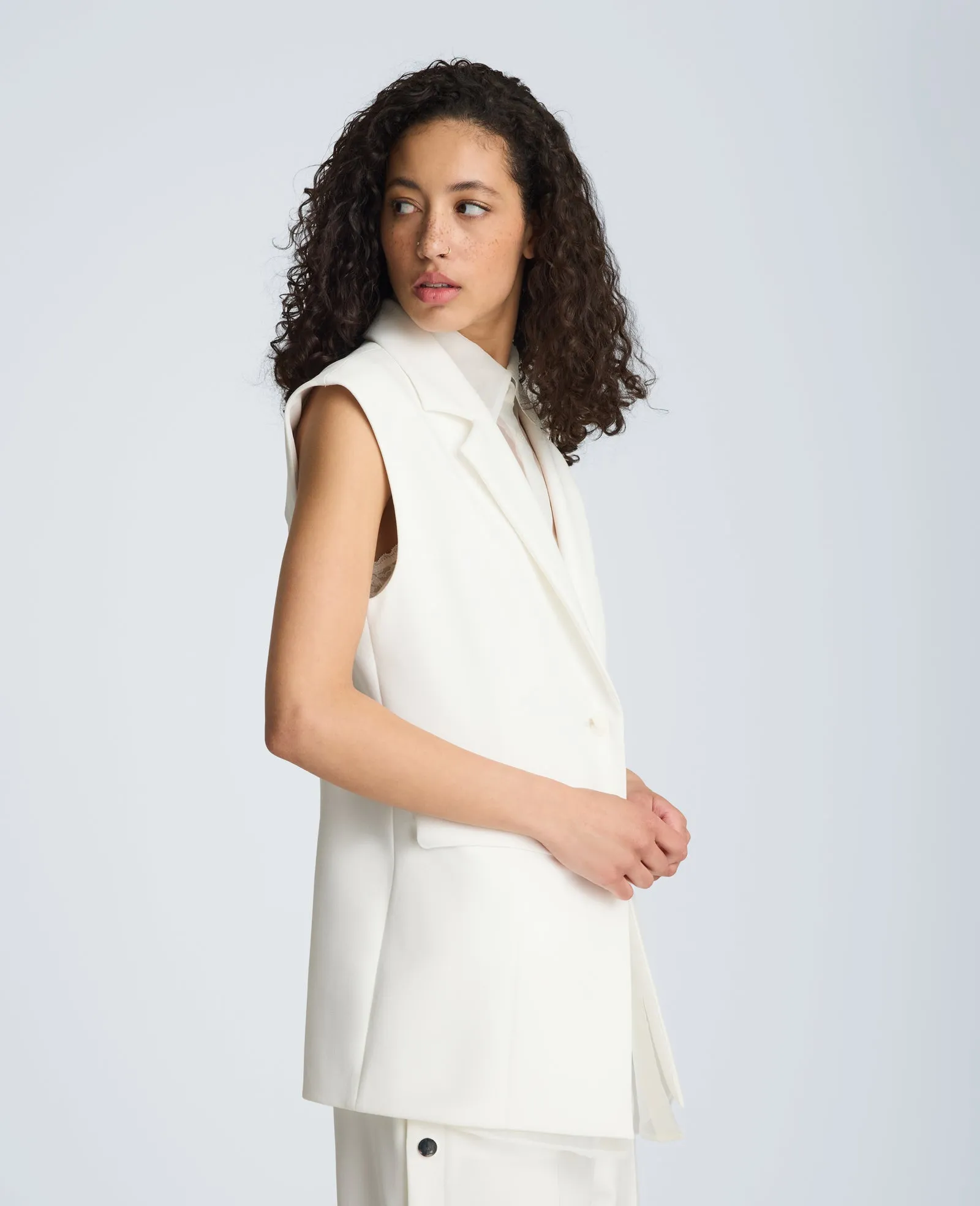 Layered Vest with Detachable Shirt sold by Kenneth Cole product image thumbnail 3