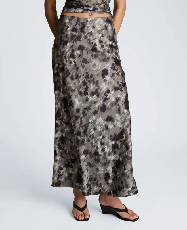 Pull On Flare Maxi Skirt made by Kenneth Cole