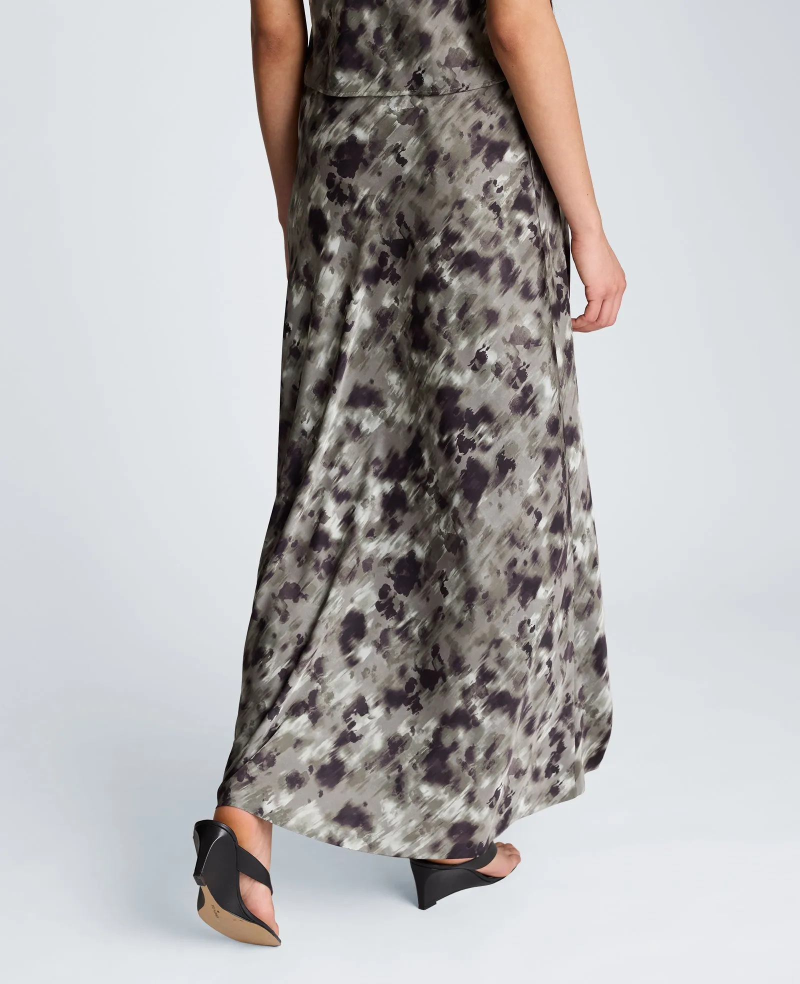 Pull On Flare Maxi Skirt sold by Kenneth Cole product image thumbnail 2