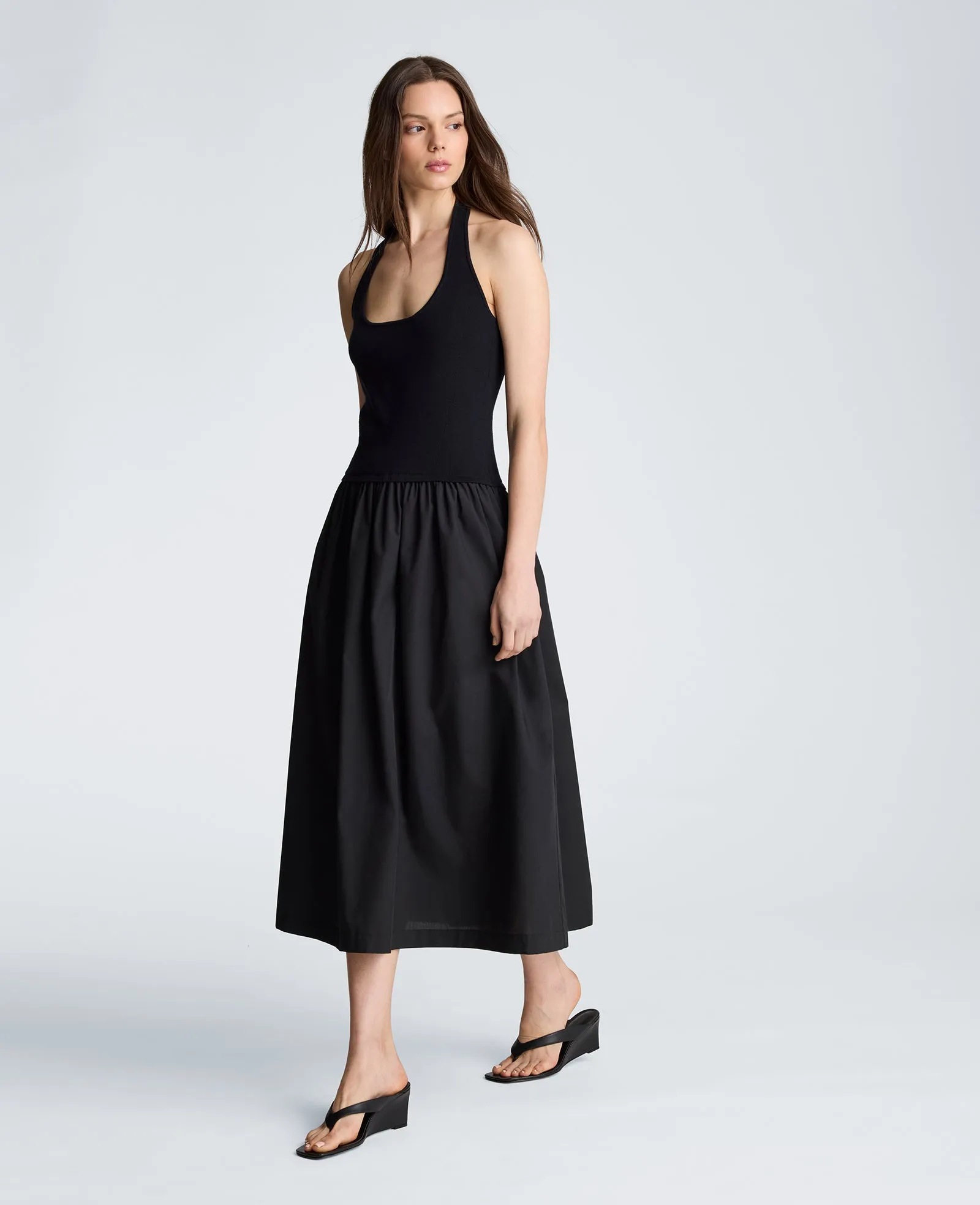 Woven Skirt Tank Dress sold by Kenneth Cole product image thumbnail 3