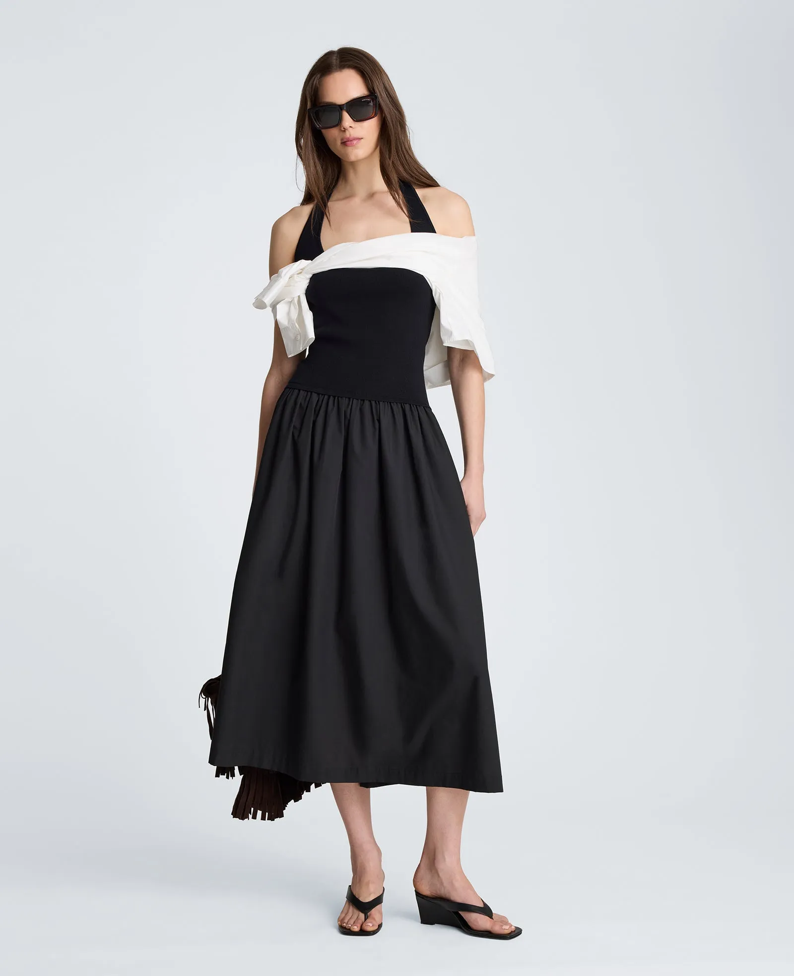 Woven Skirt Tank Dress sold by Kenneth Cole product image thumbnail 4